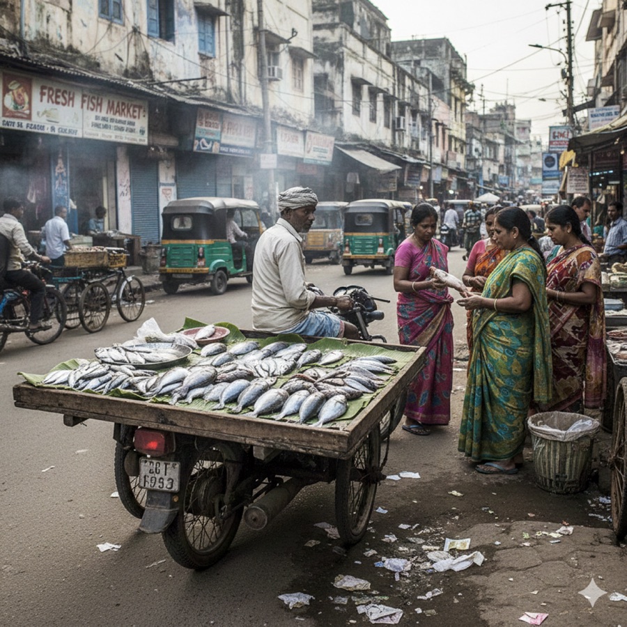 Fish Shops & Street Vendors